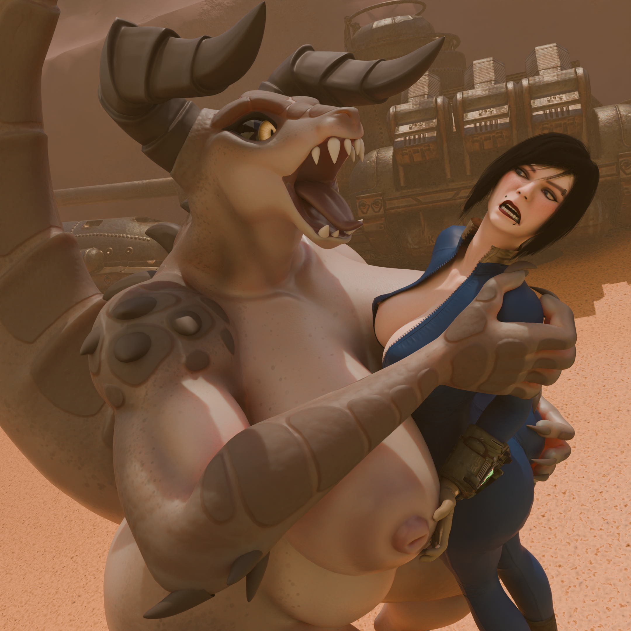 Deathclaw (Fallout) Rule 34 Image