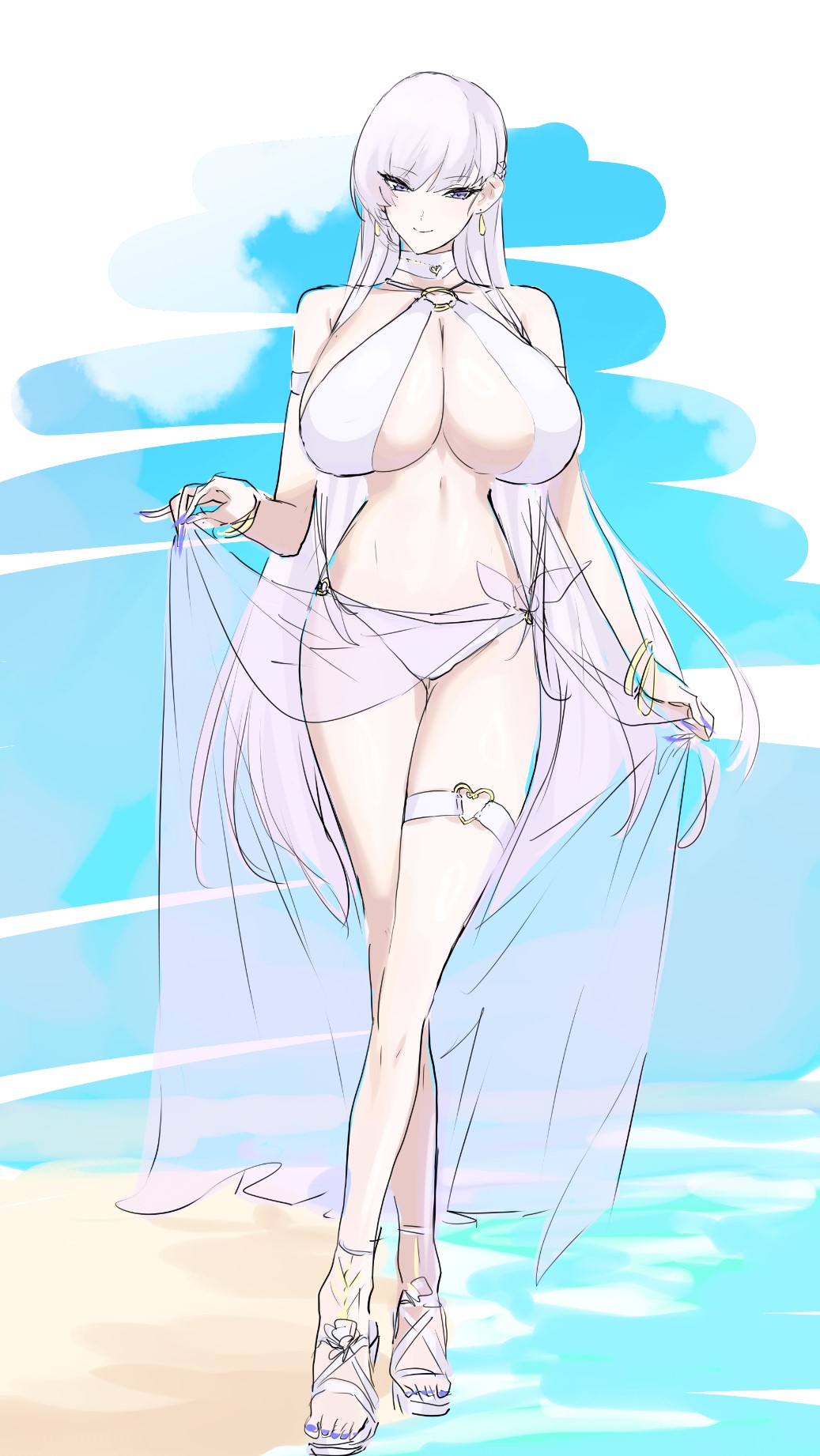 Belfast (Azur Lane) Rule 34 Image