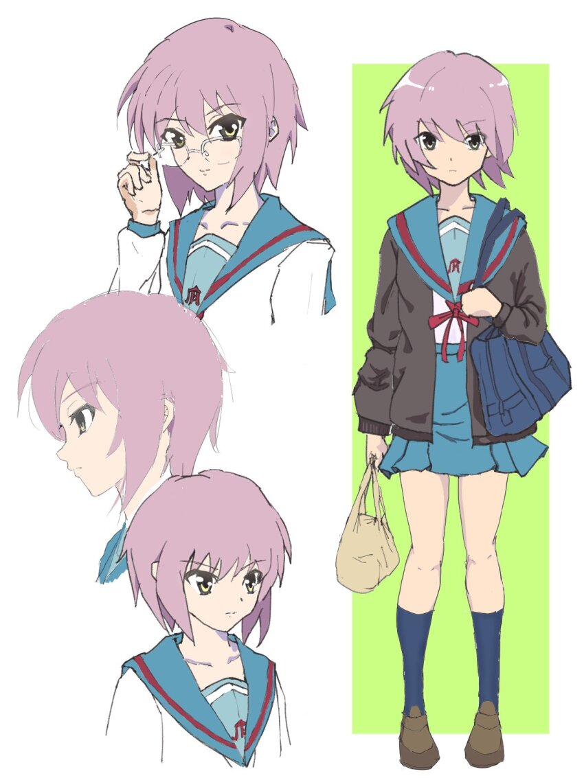 Nagato Yuki (Suzumiya Haruhi No Yuuutsu) Rule 34 Image