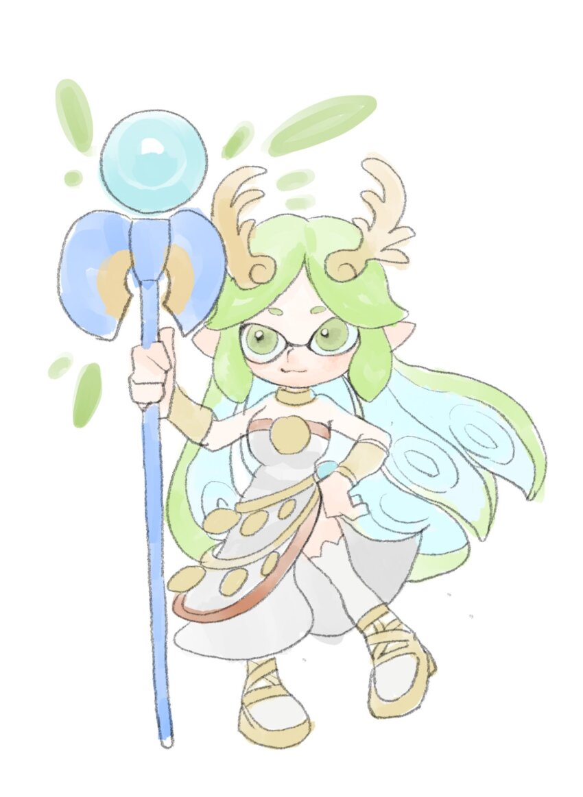 Inkling Girl (Kid Icarus) Rule 34 Image