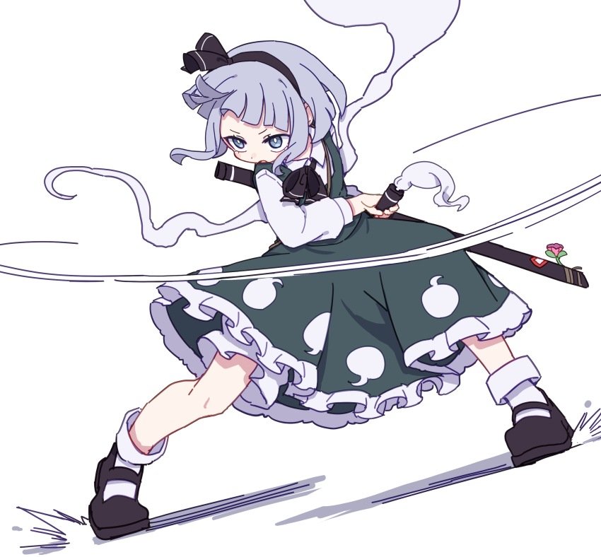 Konpaku Youmu (Touhou) Rule 34 Image