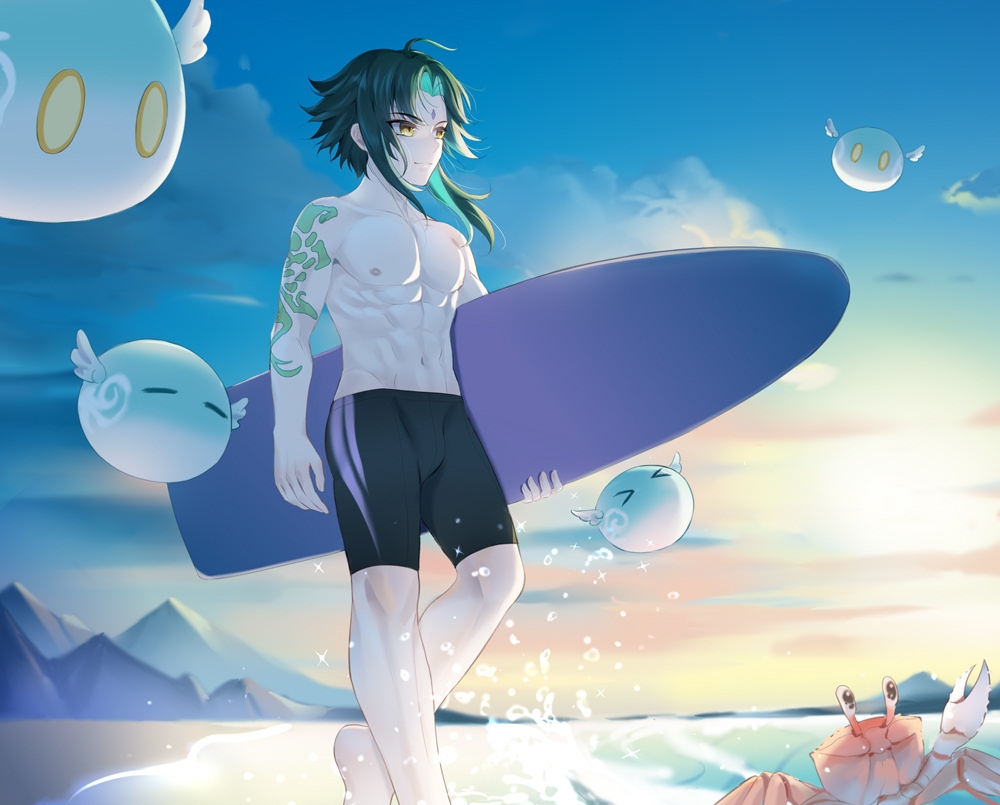Anemo Slime (Genshin Impact) Rule 34 Image