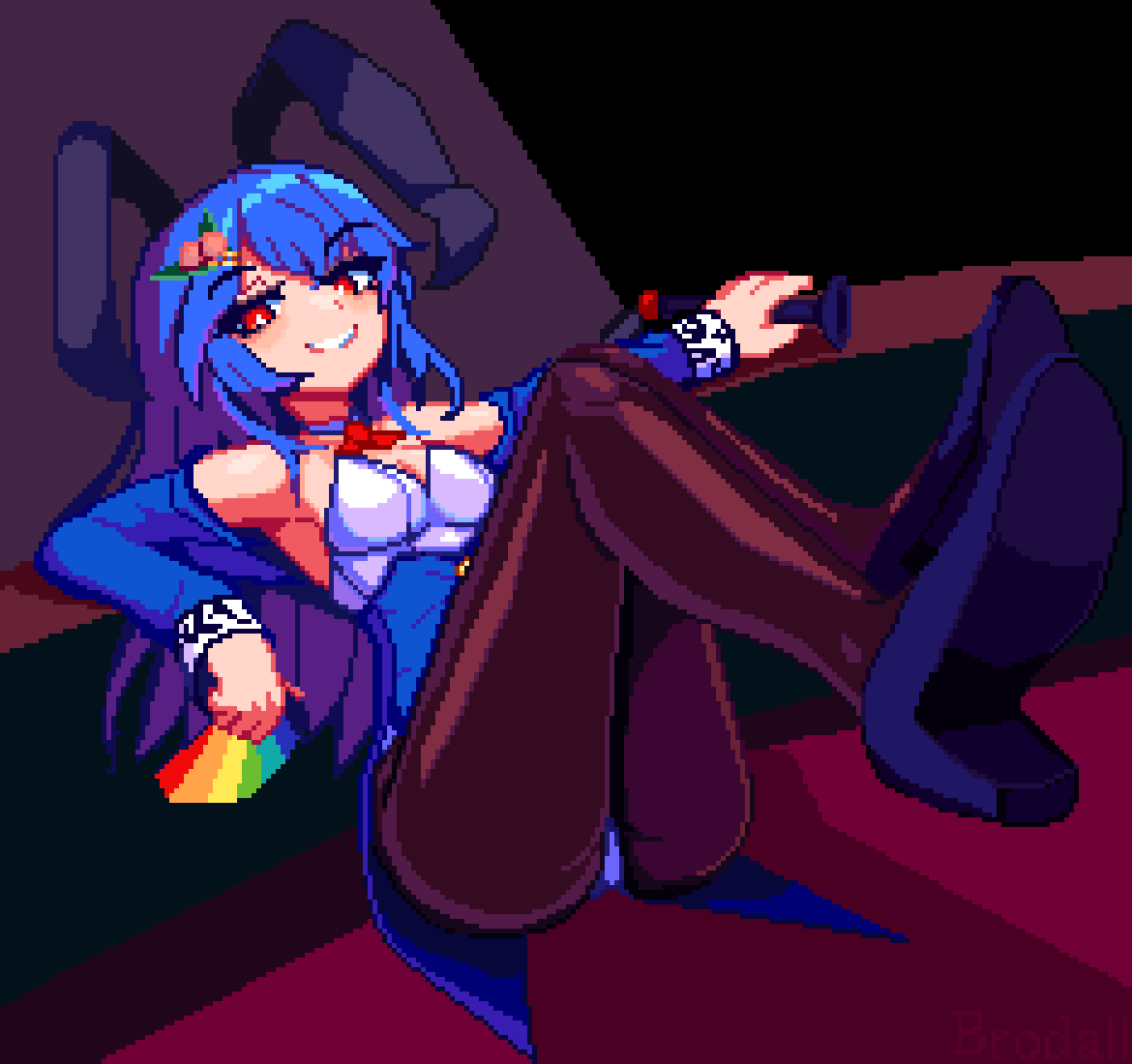 Hinanawi Tenshi (Touhou) Rule 34 Image