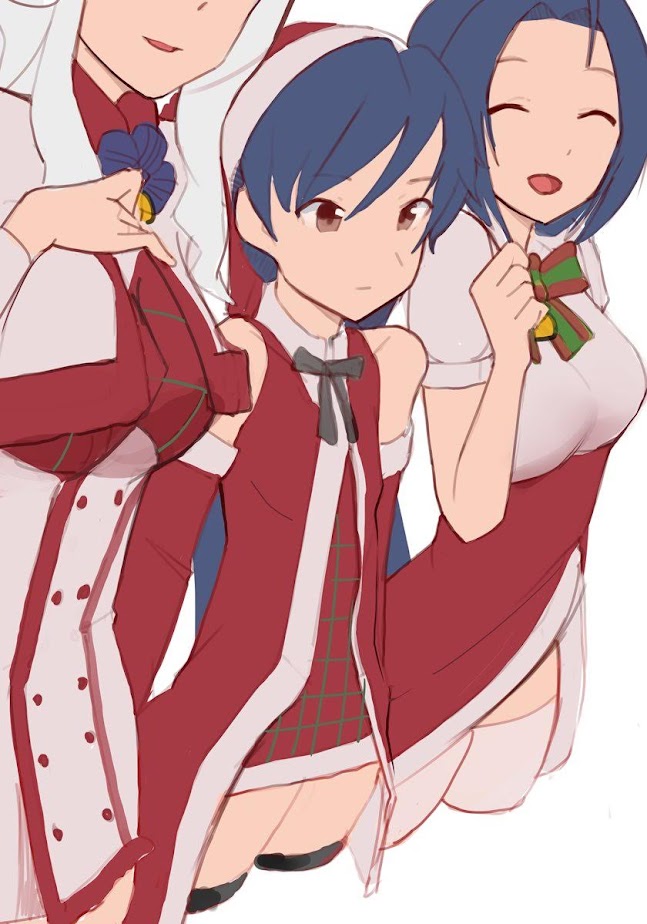 Kisaragi Chihaya (Christmas) Rule 34 Image