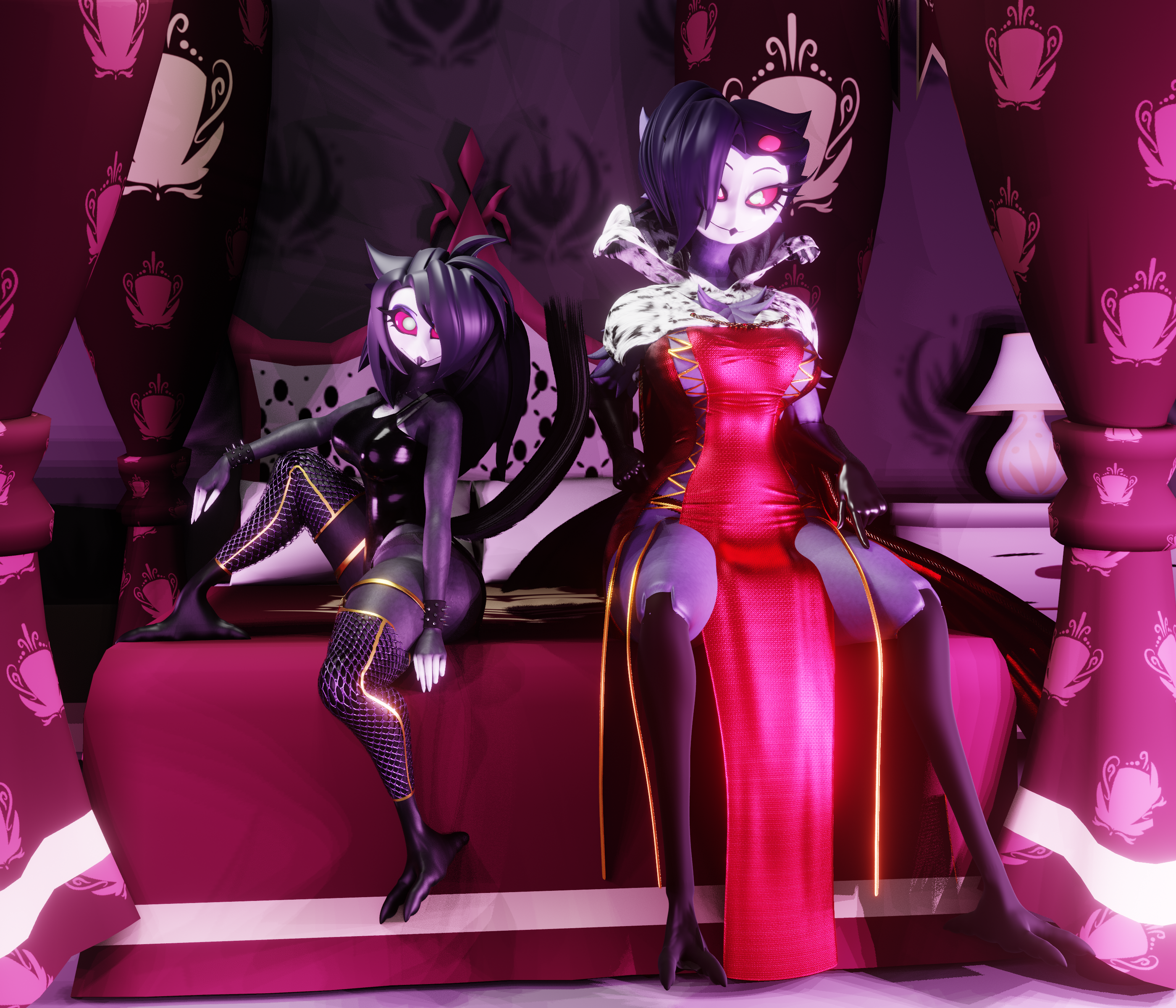 Female Stolas (Helluva Boss) Rule 34 Image