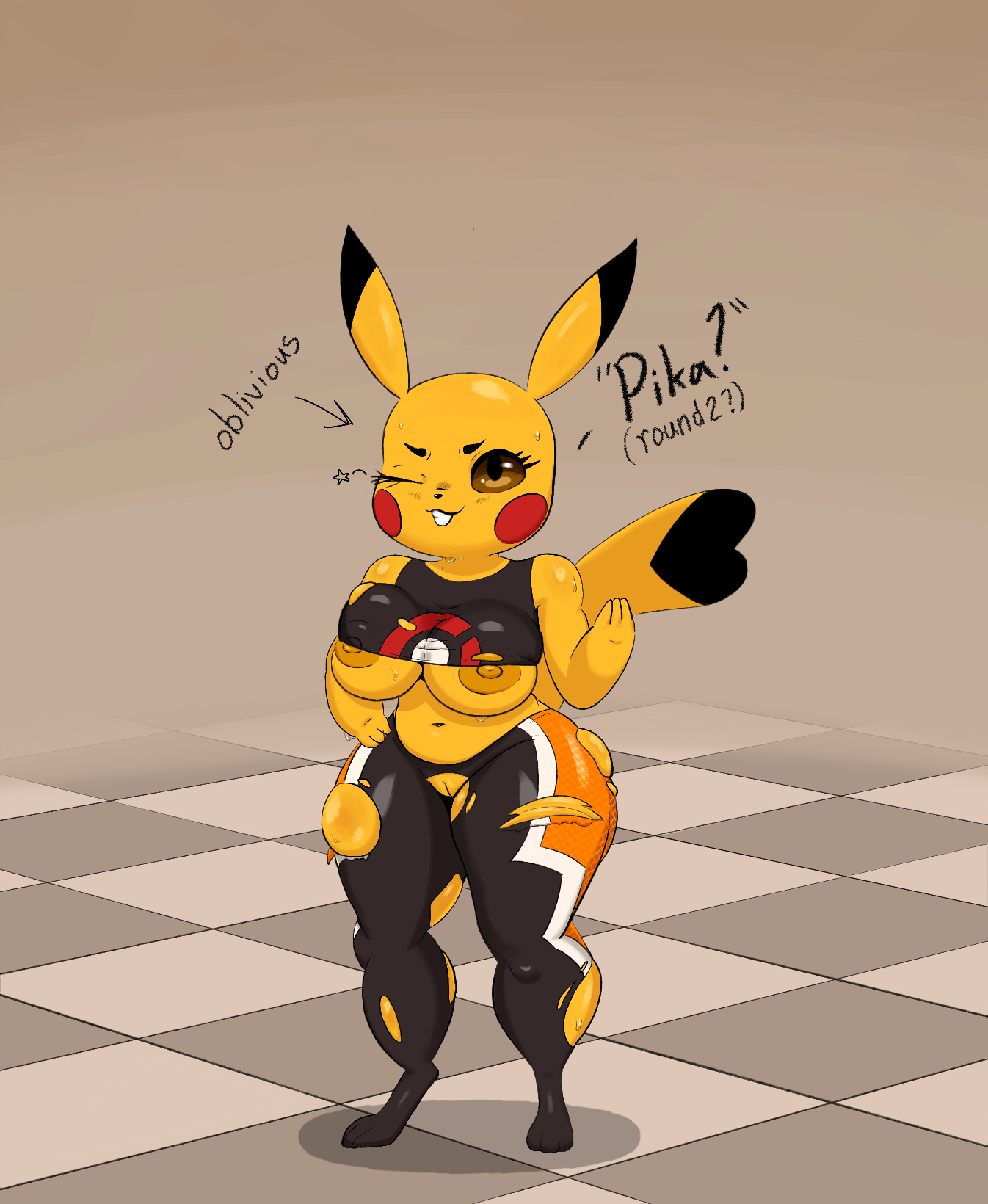 Cosplay Pikachu (Pokemon) Rule 34 Image