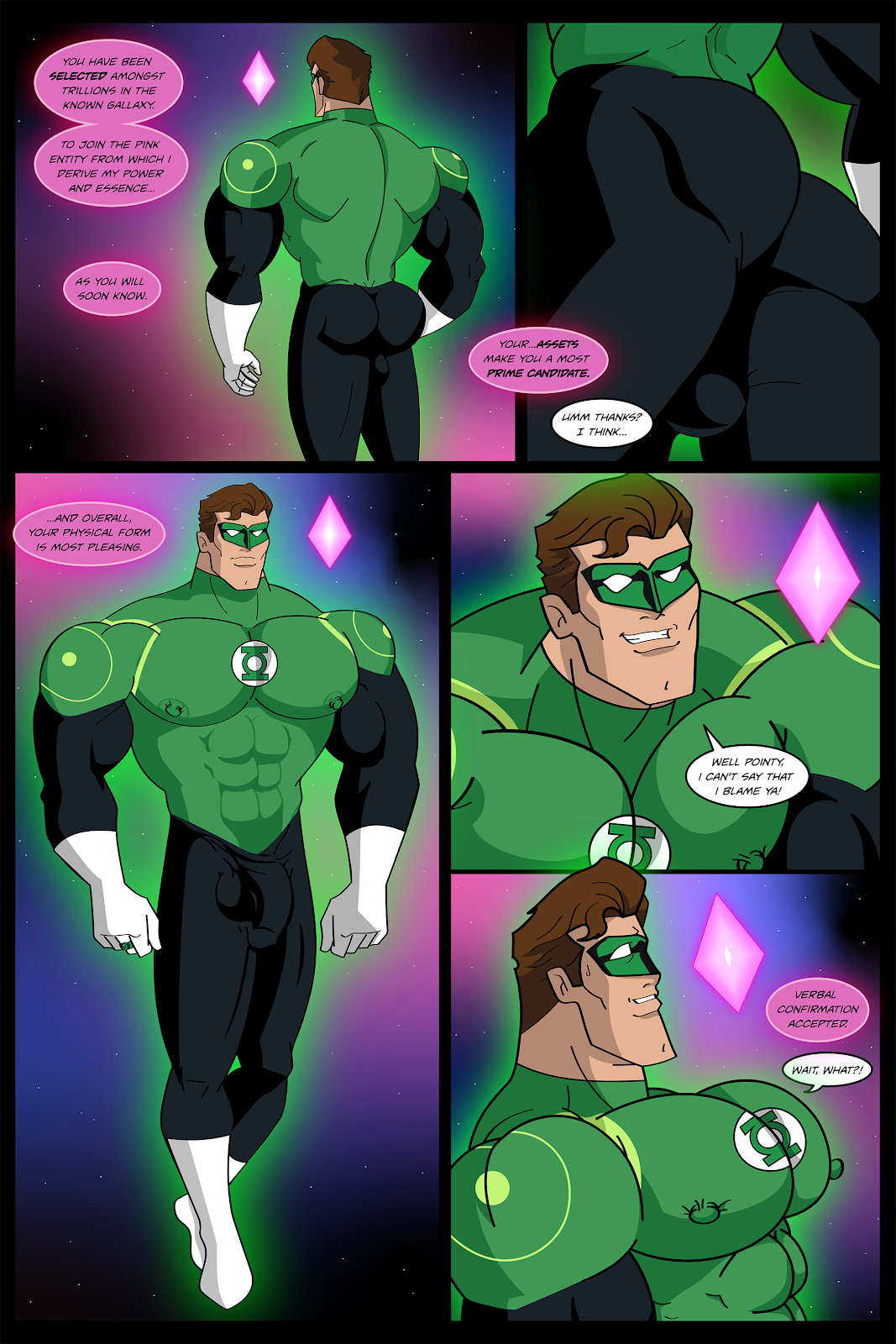 Green Lantern (Crystal Gem) Rule 34 Image