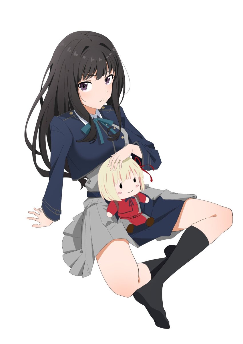 Inoue Takina (Lycoris Recoil) Rule 34 Image