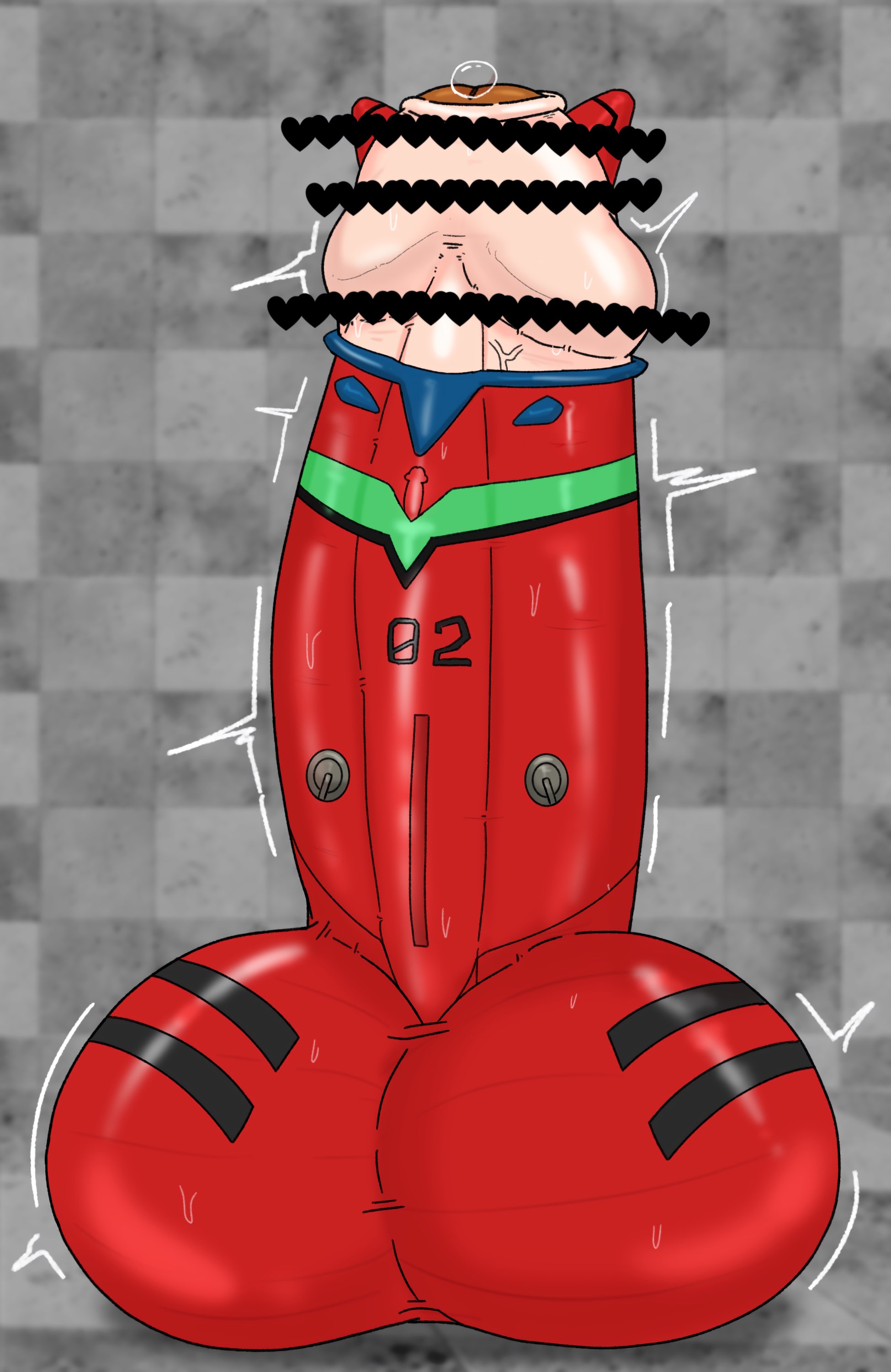 Asuka Langley Sohryu (Neon Genesis Evangelion) Rule 34 Image