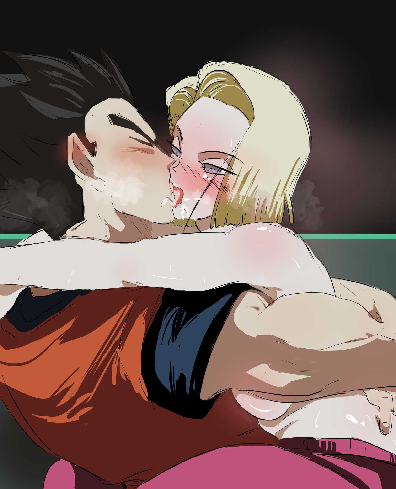 Android 18 (Dragon Ball) Rule 34 Image
