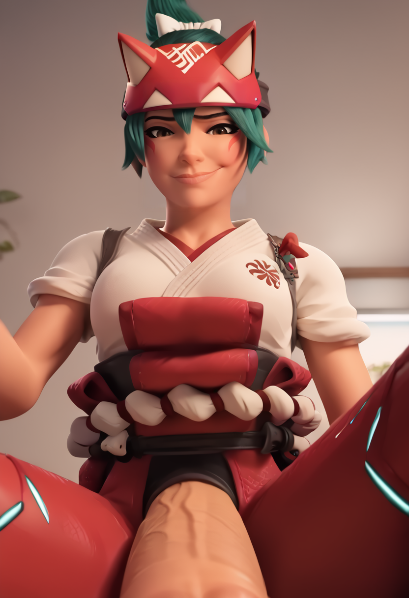 Kiriko (Overwatch) Rule 34 Image
