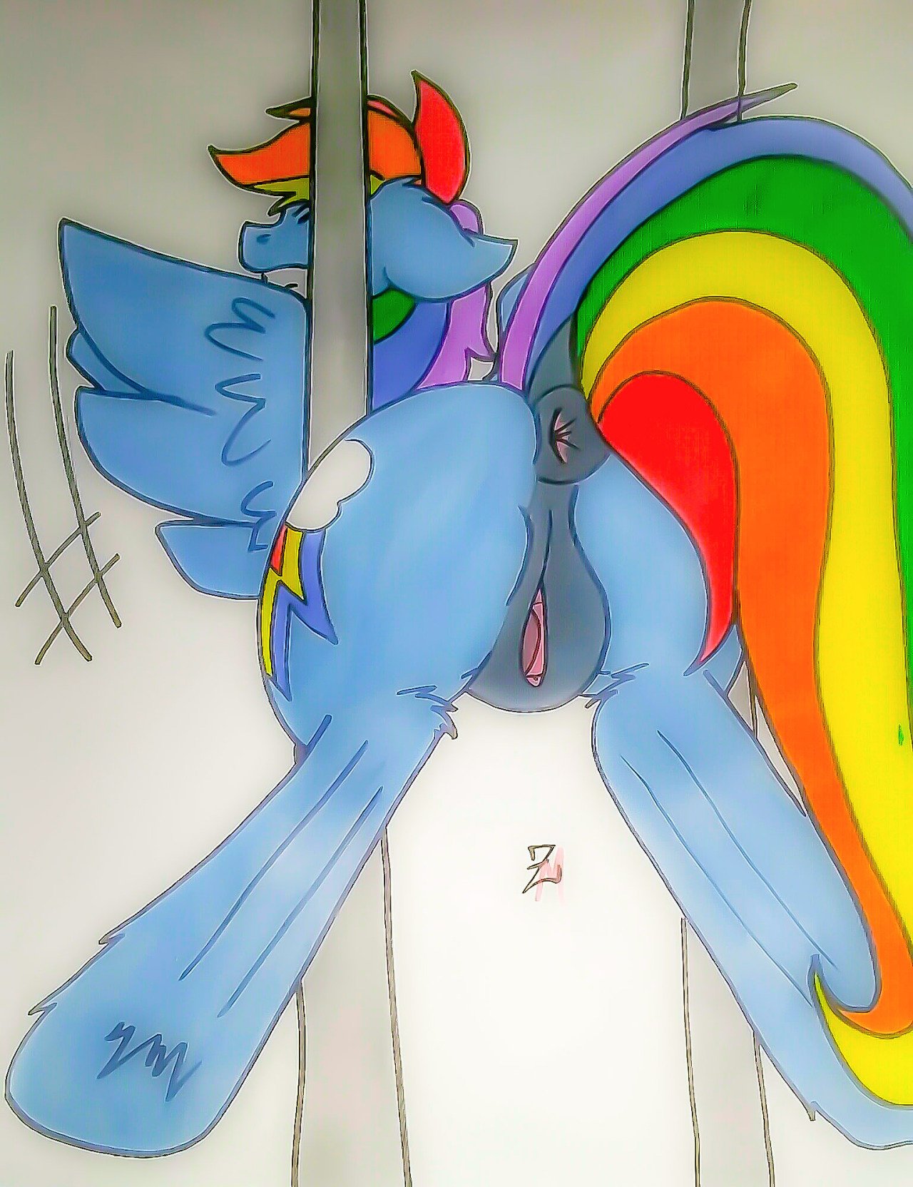 Rainbow Dash (Mlp) Rule 34 Image