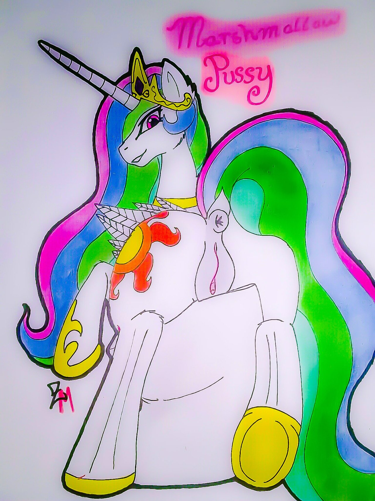 Princess Celestia (Mlp) Rule 34 Image