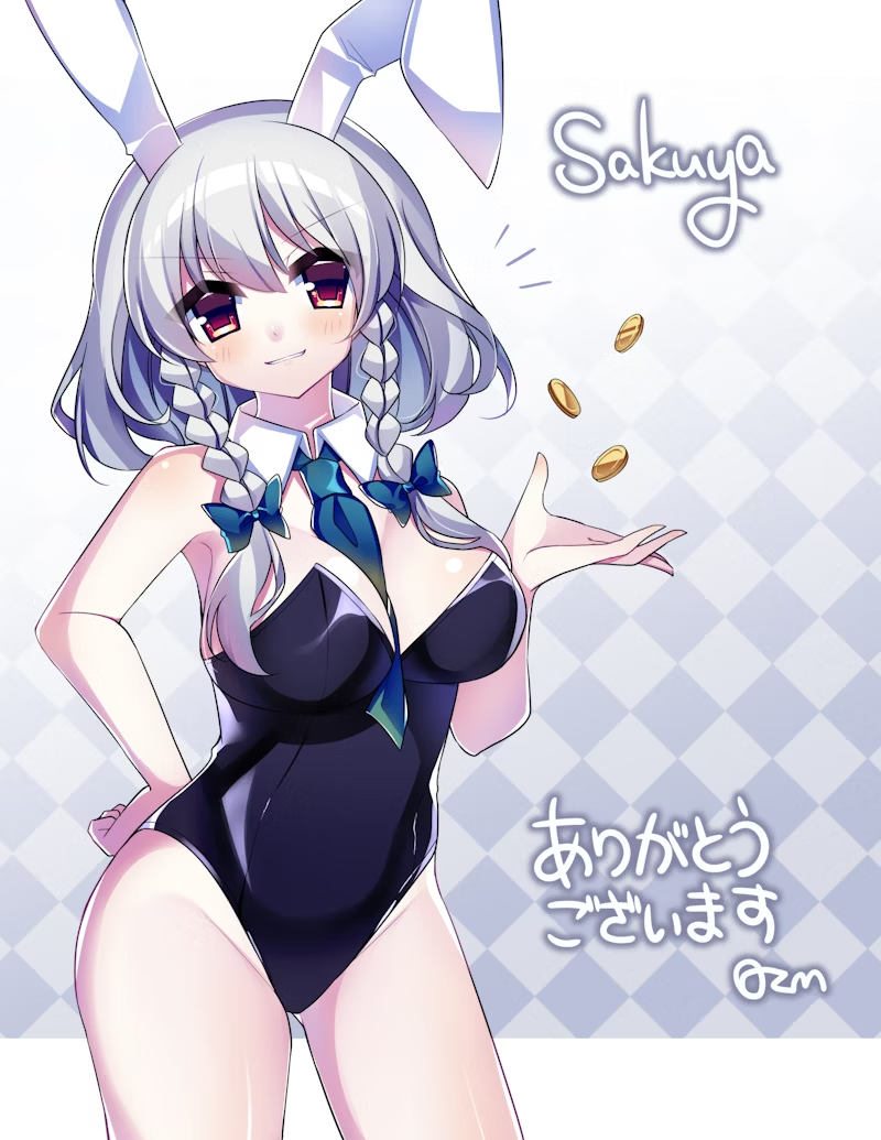 Izayoi Sakuya (Touhou) Rule 34 Image
