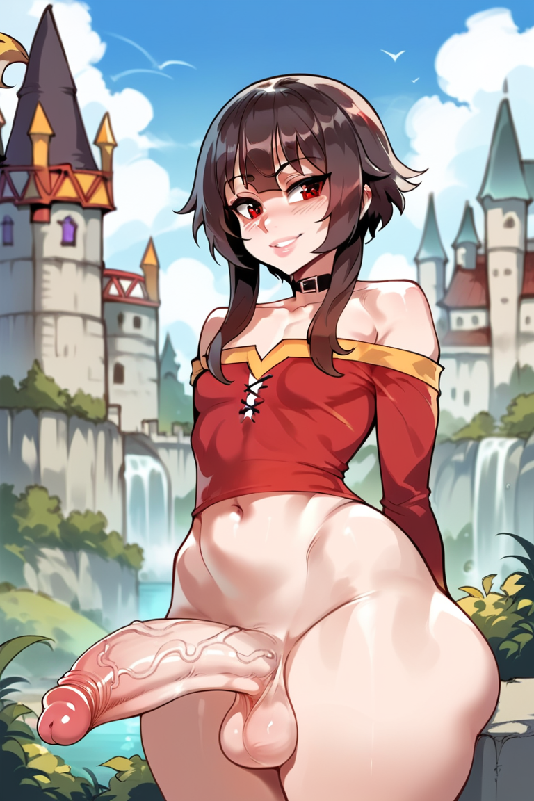 Megumin (Kono Subarashii Sekai Ni Shukufuku Wo!) Rule 34 Image