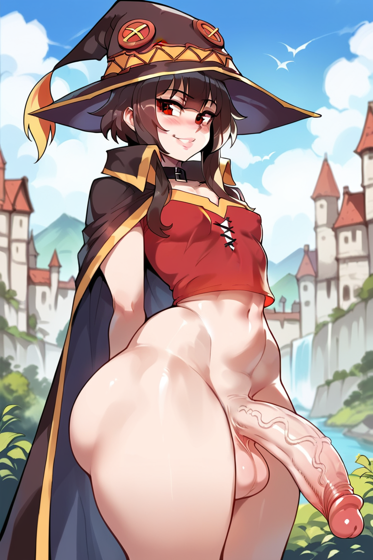 Megumin (Kono Subarashii Sekai Ni Shukufuku Wo!) Rule 34 Image