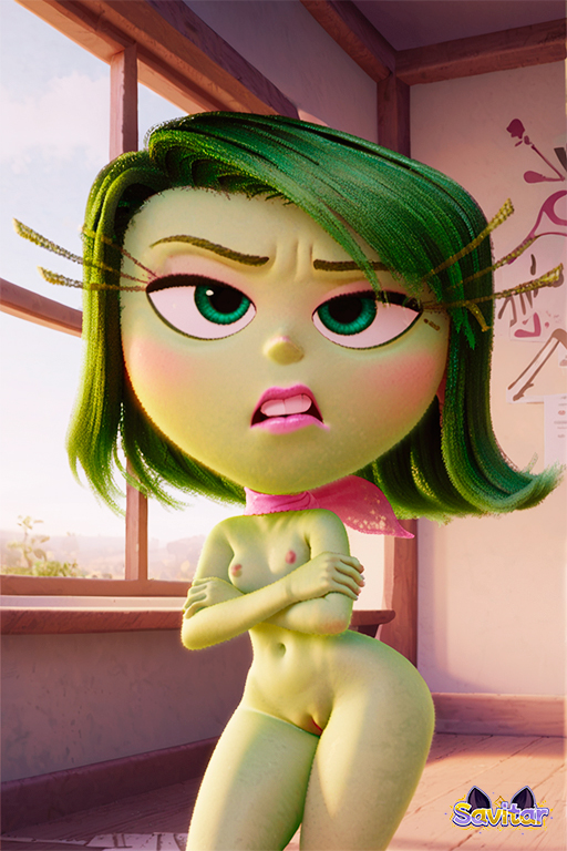 Disgust (Inside Out) Rule 34 Image