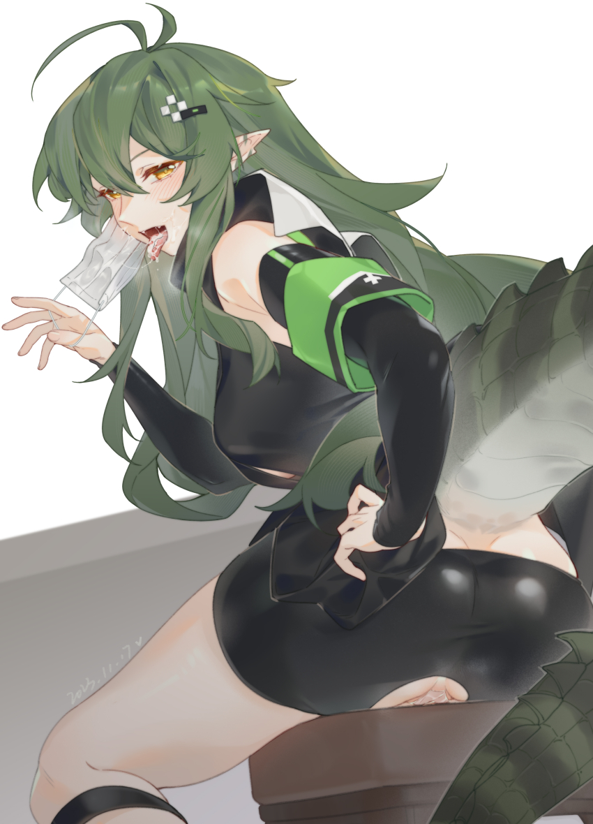 Gavial (Arknights) Rule 34 Image