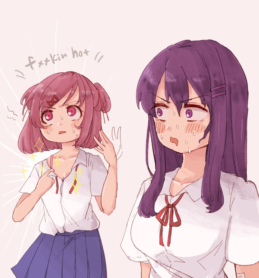Natsuki (Doki Doki Literature Club) Rule 34 Image