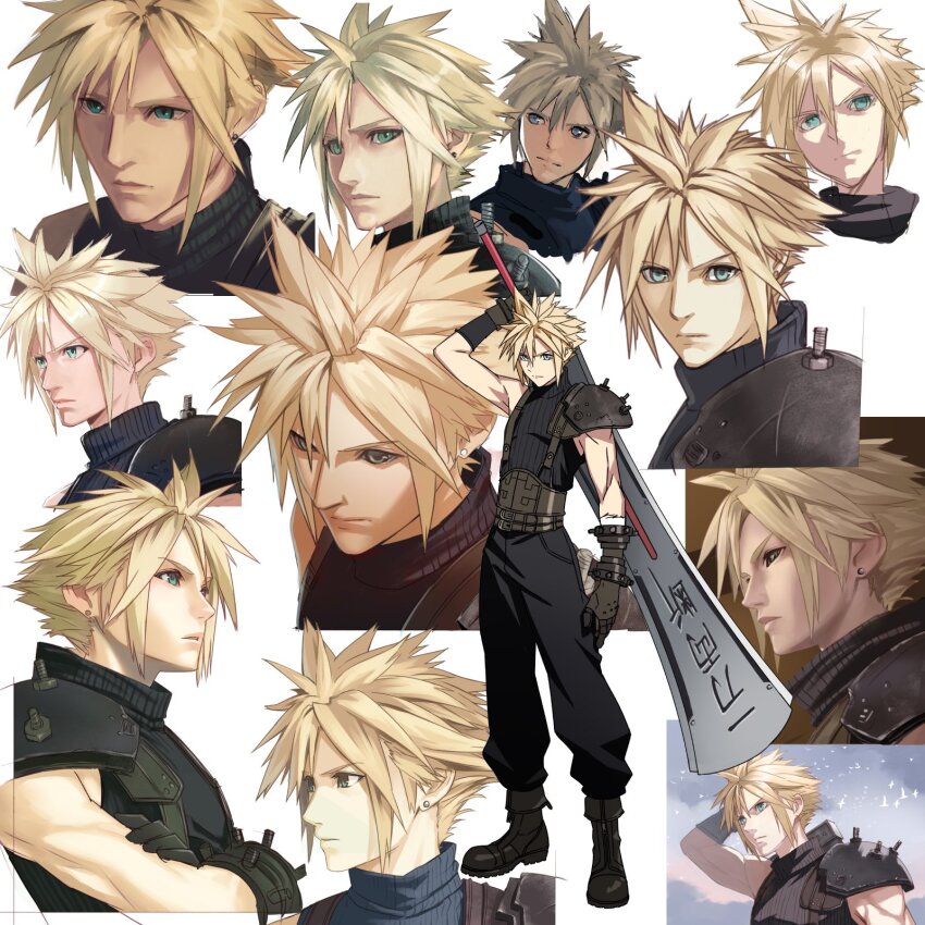 Cloud Strife (Final Fantasy) Rule 34 Image