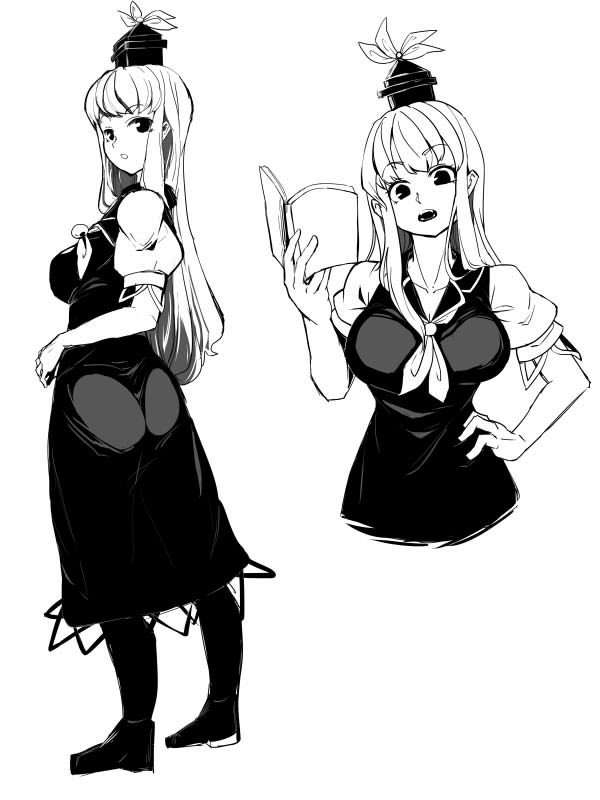Kamishirasawa Keine (Touhou) Rule 34 Image