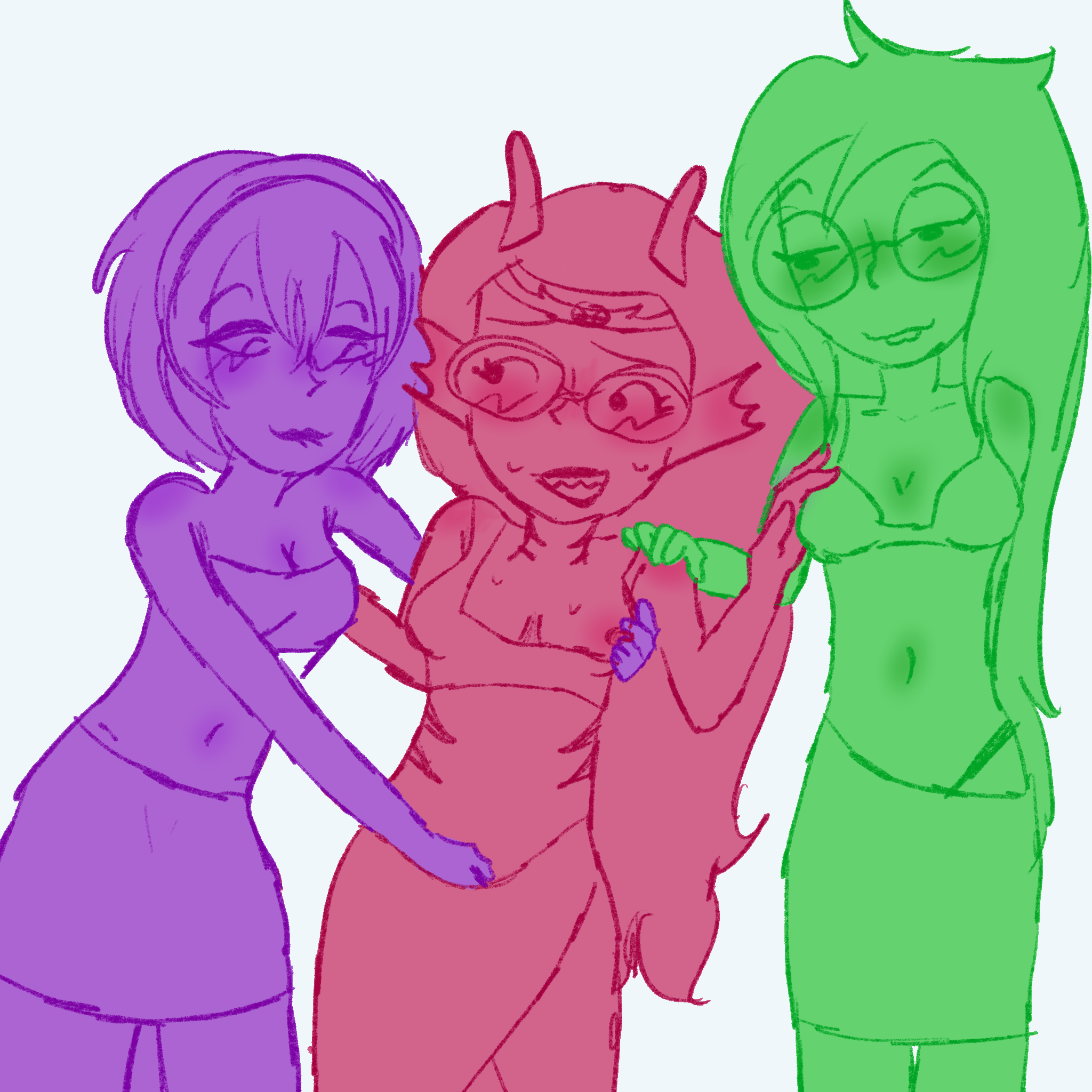 Feferi Peixes (Homestuck) Rule 34 Image