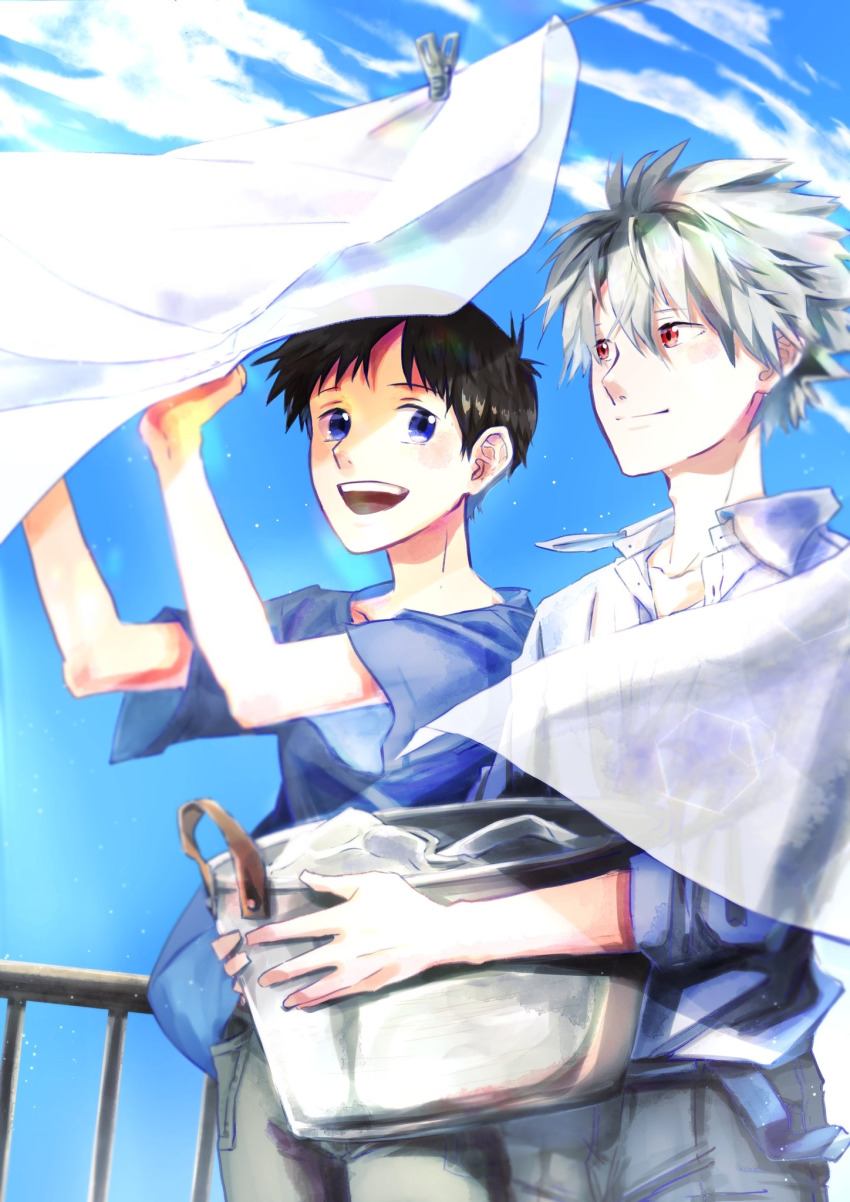 Ikari Shinji (Nagisa Kaworu) Rule 34 Image