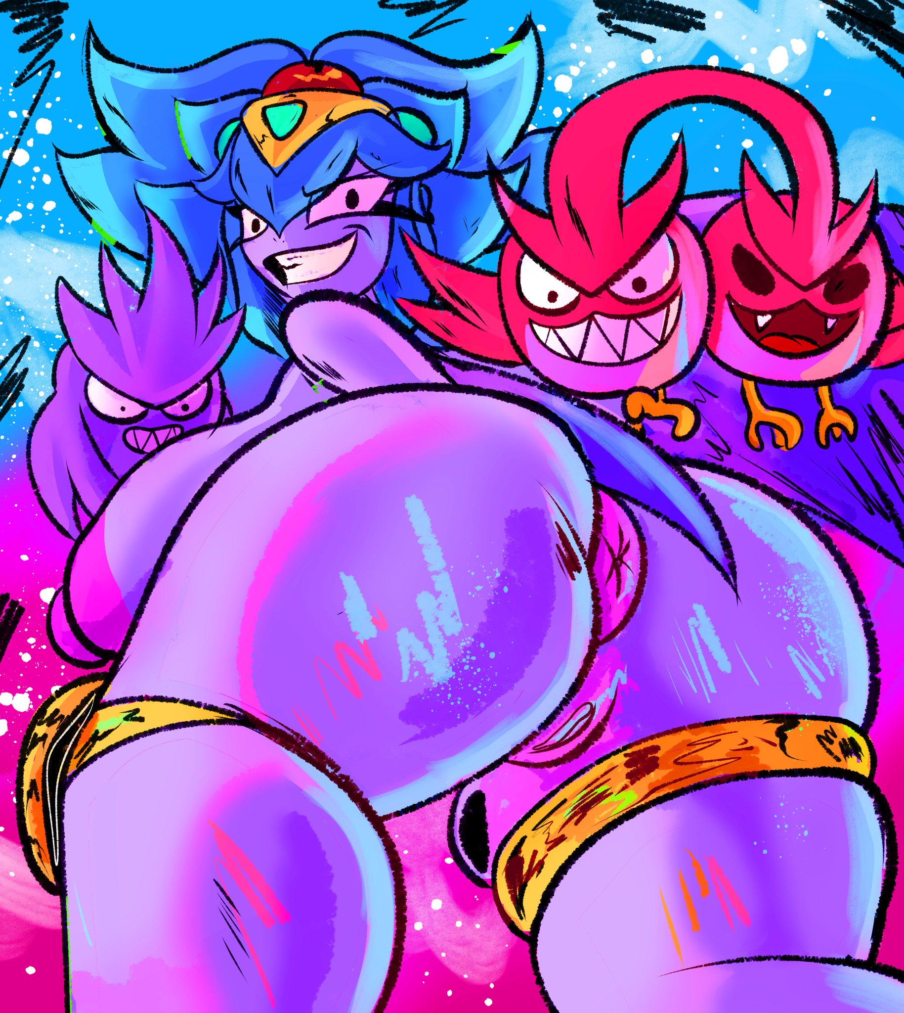 Harpy Melodie (Brawl Stars) Rule 34 Image