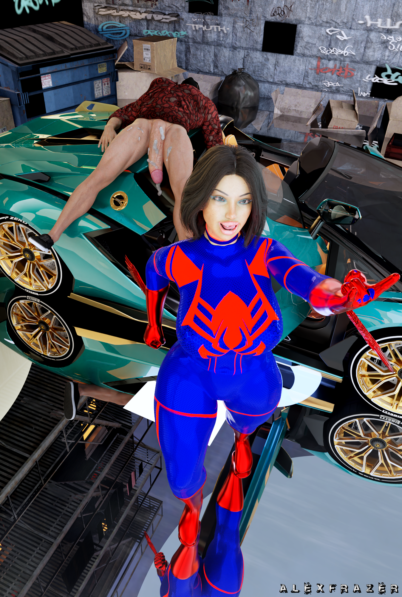 Spider-Woman 2099 (Marvel) Rule 34 Image