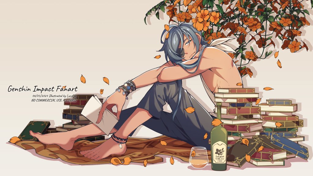 Kaeya (Genshin Impact) Rule 34 Image