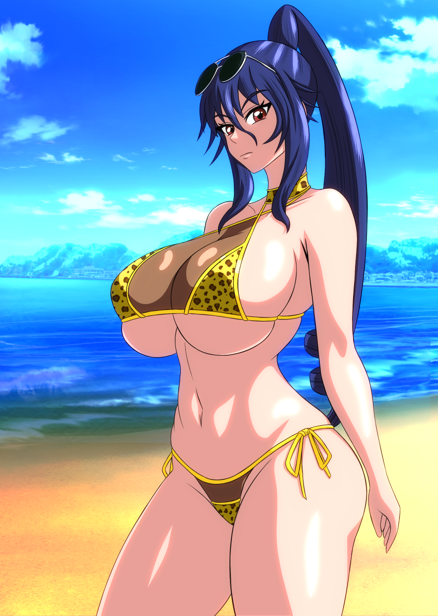 Uehara Rin (Action Taimanin) Rule 34 Image