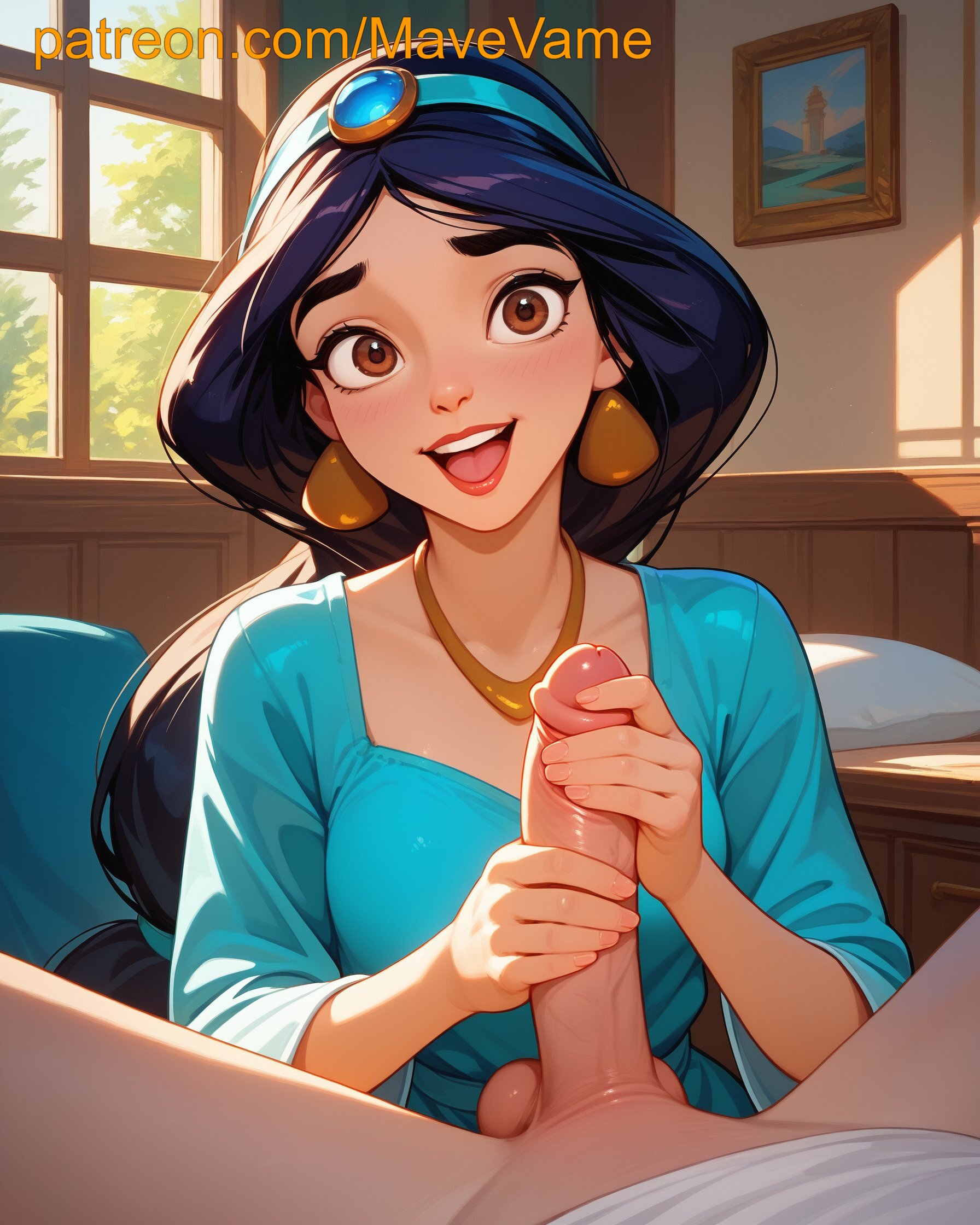 Princess Jasmine (Aladdin) Rule 34 Image