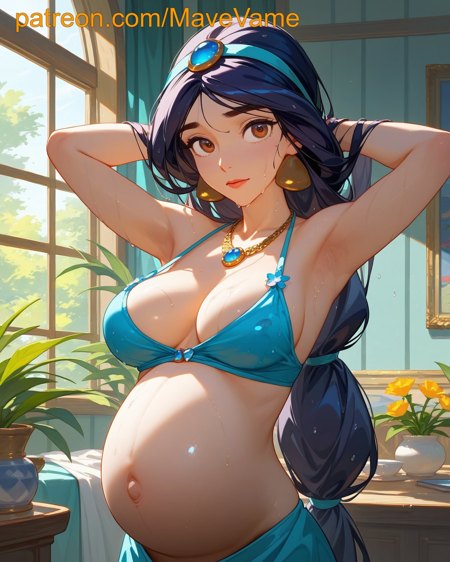 Princess Jasmine (Aladdin) Rule 34 Image