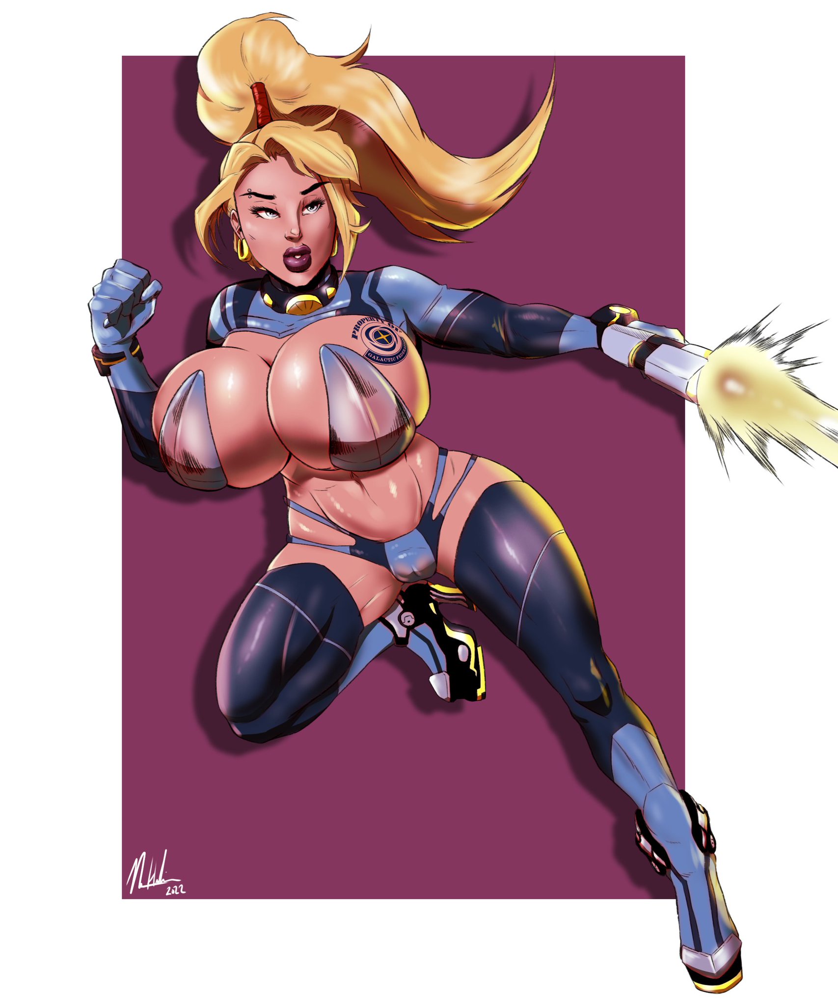 Samus Aran (Metroid) Rule 34 Image