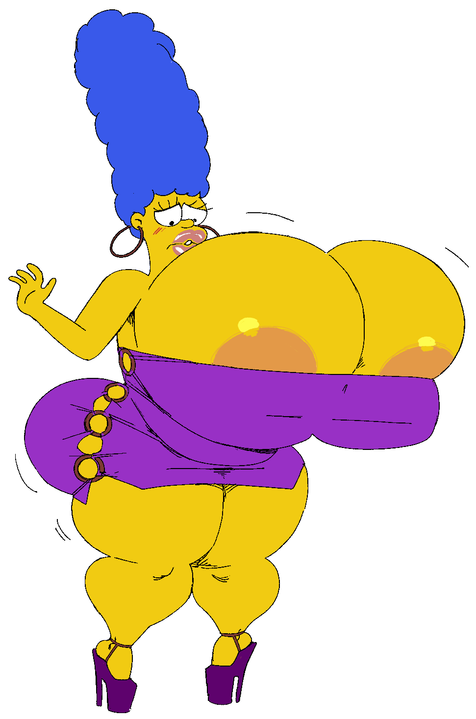 Marge Simpson (The Simpsons) Rule 34 Image