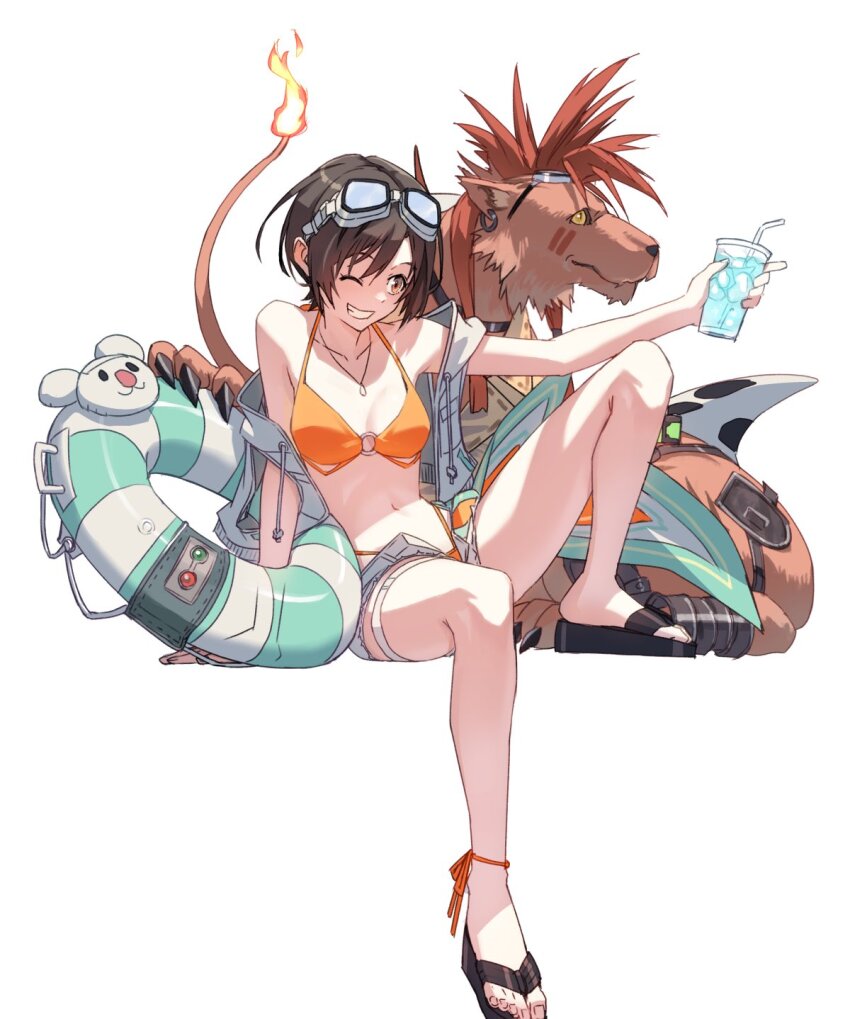 Red Xiii (Final Fantasy) Rule 34 Image