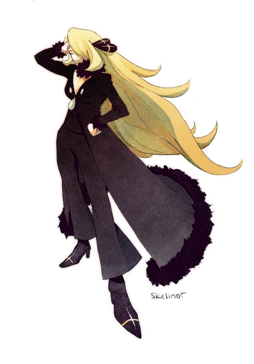 Cynthia (Pokemon) Rule 34 Image