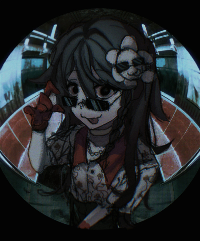 Adjusting Eyewear Rule 34 Image