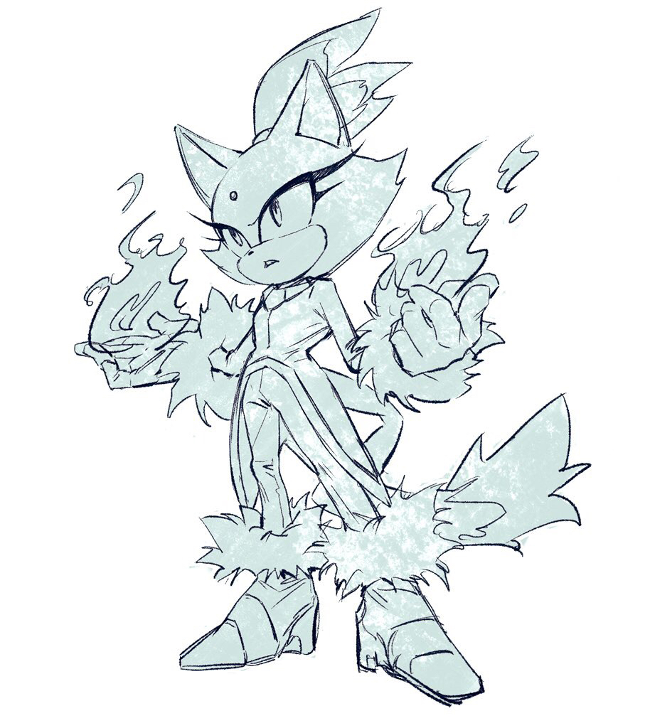 Blaze The Cat (Sonic (Series)) Rule 34 Image