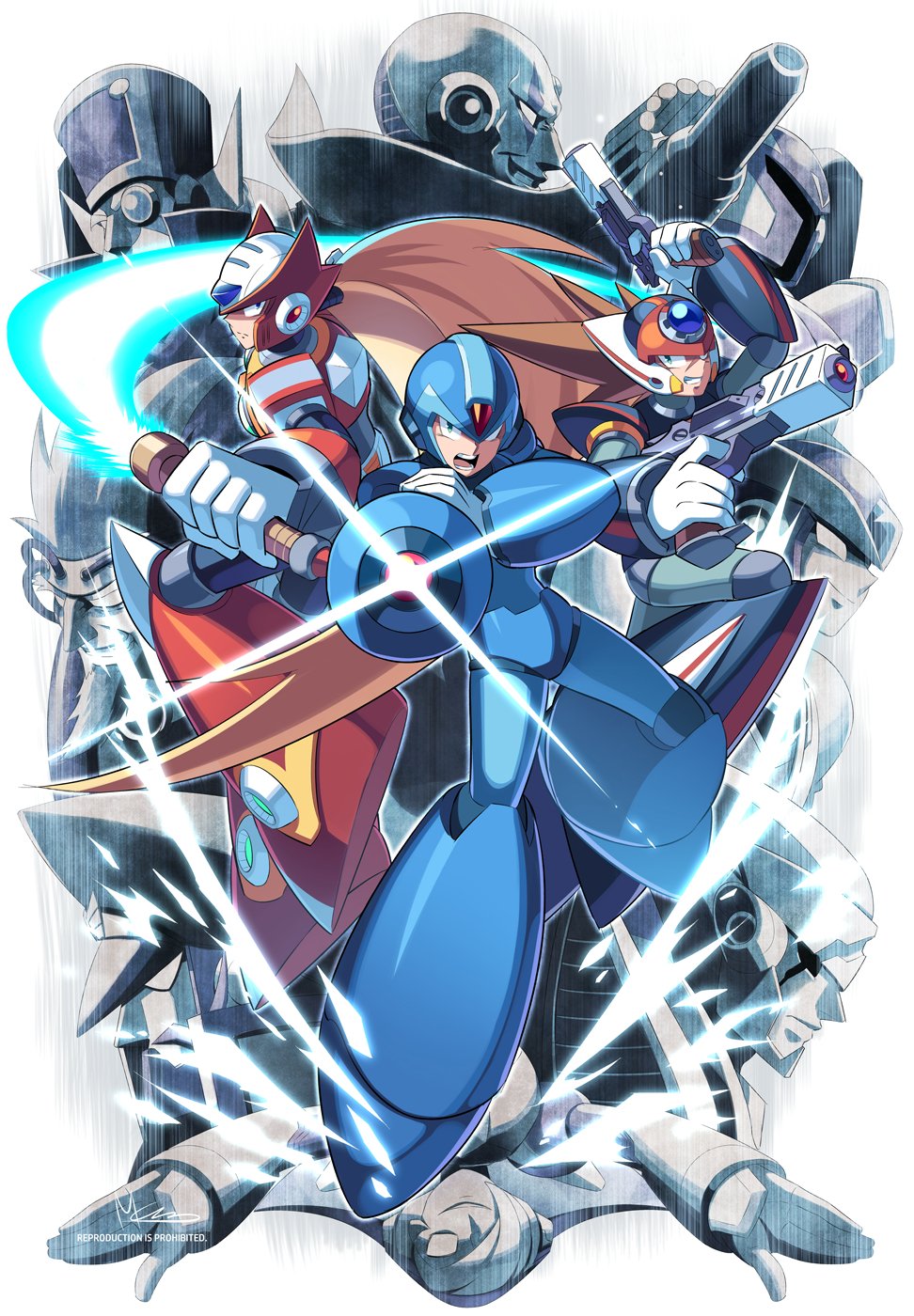 Axl (Mega Man) Rule 34 Image