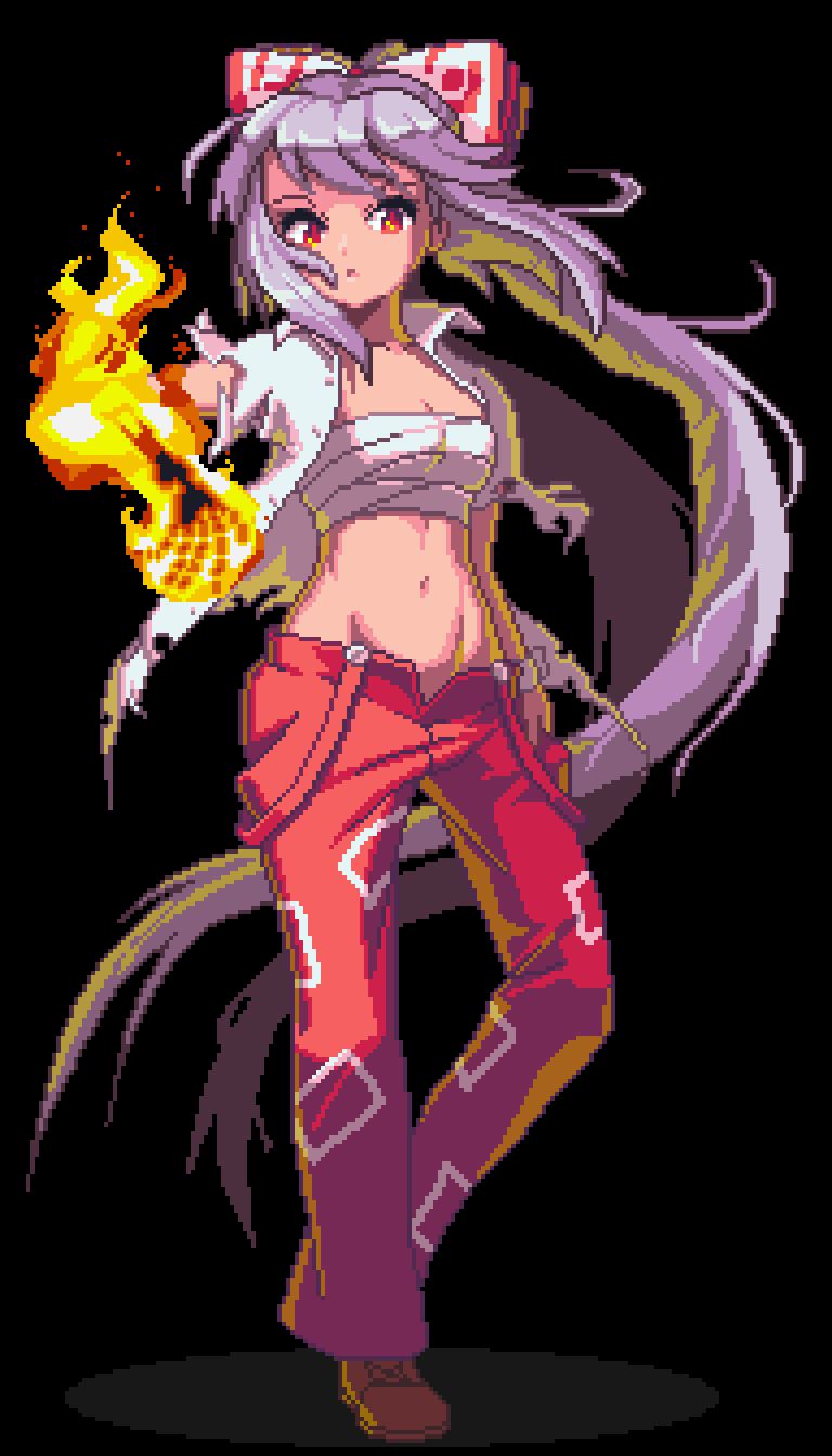 Fujiwara No Mokou (Touhou) Rule 34 Image