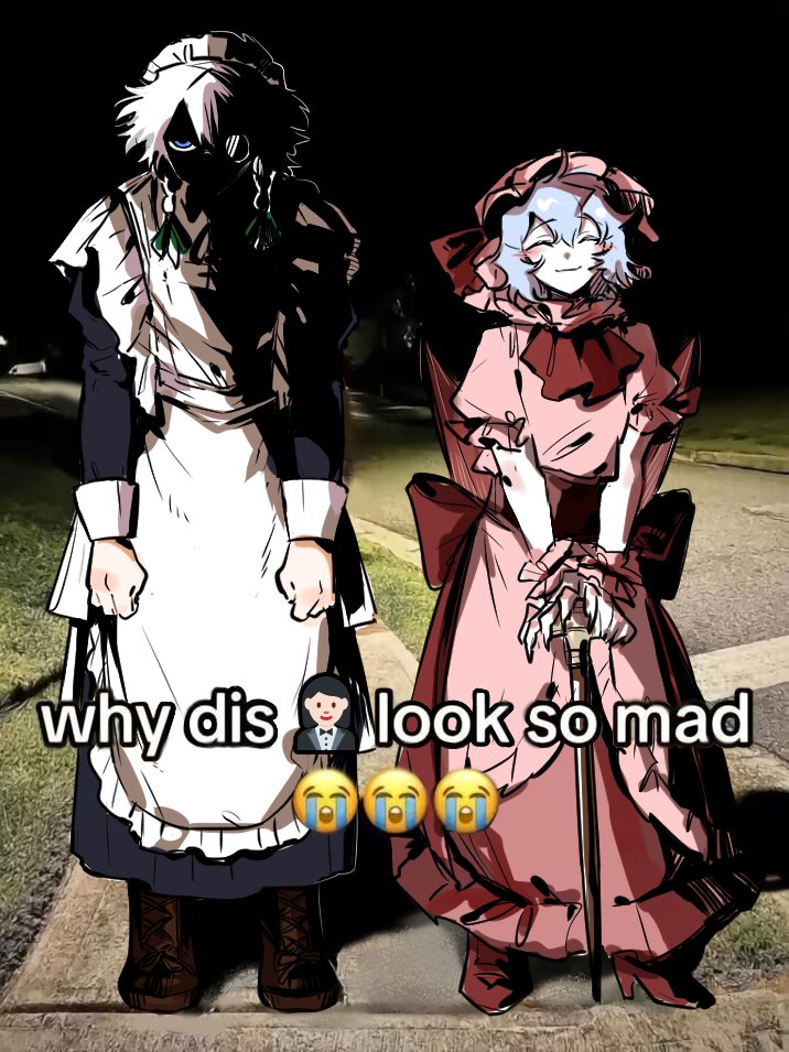 Izayoi Sakuya (Touhou) Rule 34 Image