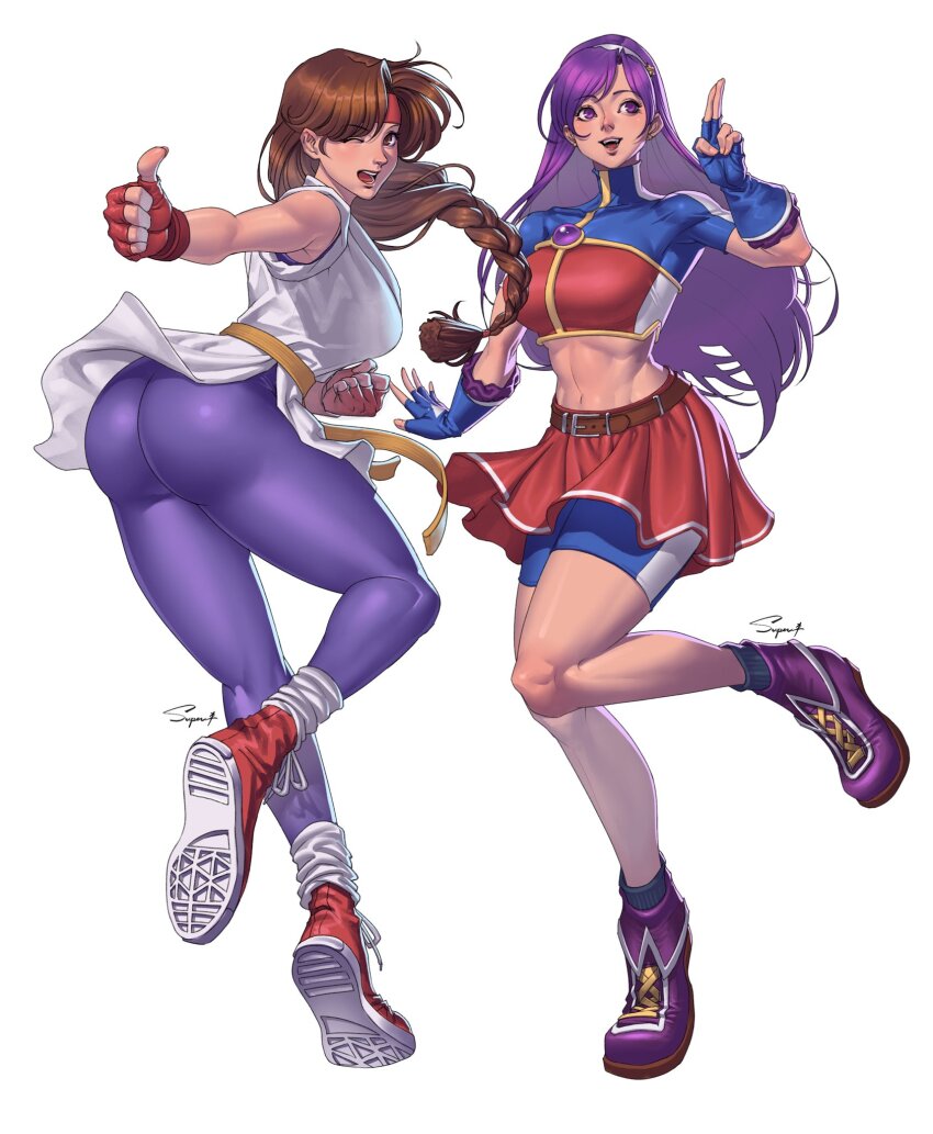 Yuri Sakazaki (Asamiya Athena) Rule 34 Image