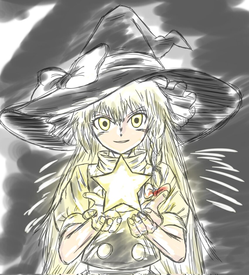 Kirisame Marisa (Touhou) Rule 34 Image