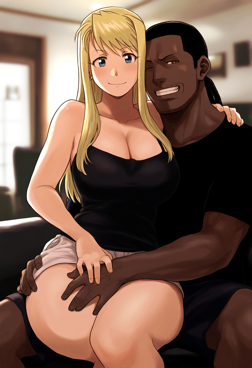 Winry Rockbell (Fullmetal Alchemist) Rule 34 Image