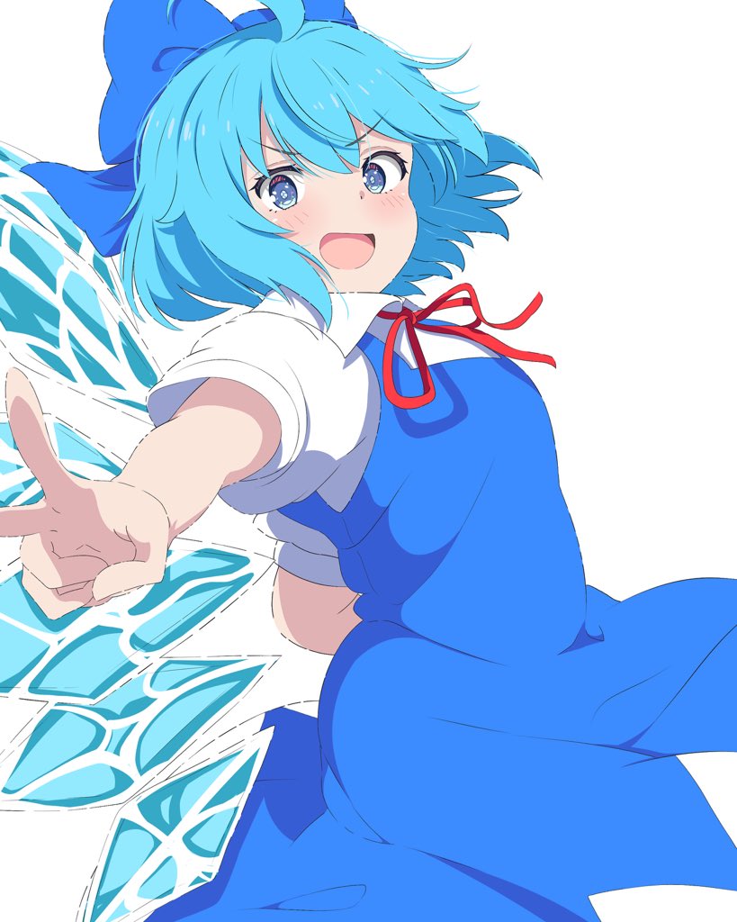Cirno (Touhou) Rule 34 Image