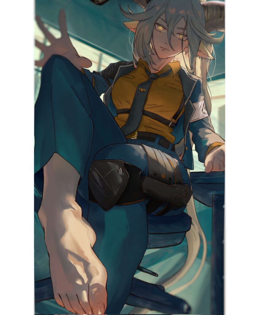 Degenbrecher (Arknights) Rule 34 Image