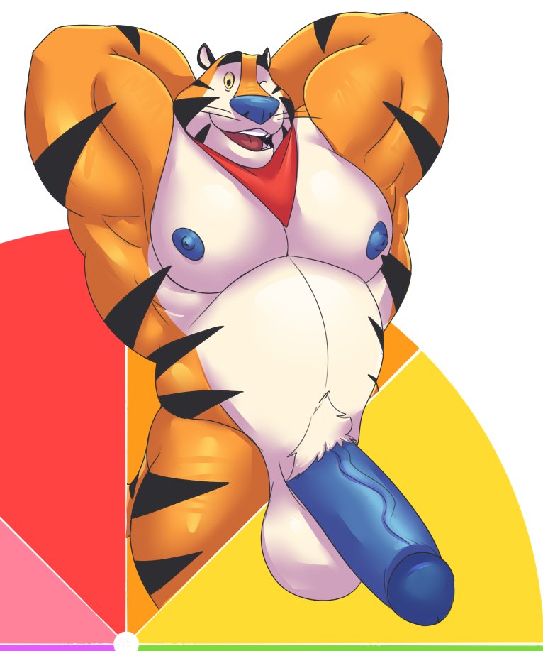 Tony The Tiger (Frosted Flakes) Rule 34 Image