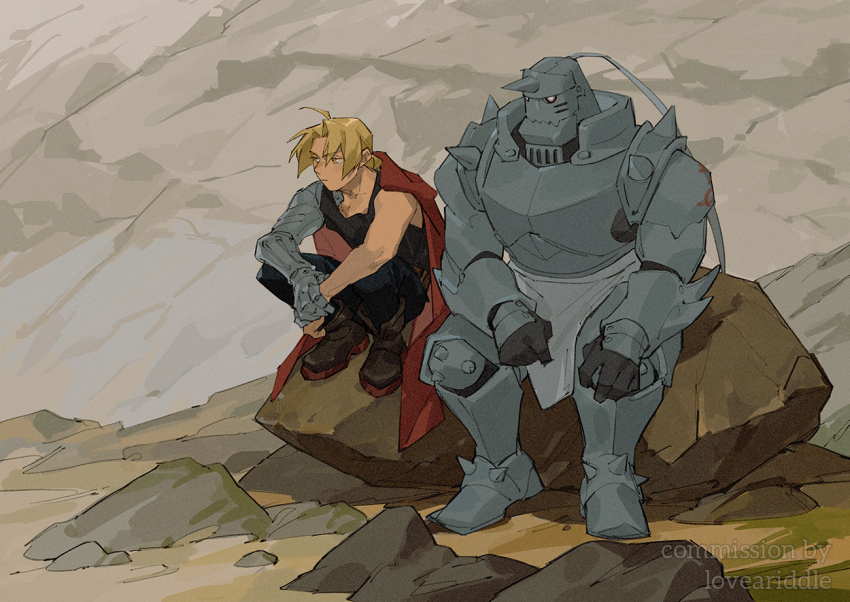 Alphonse Elric (Fullmetal Alchemist) Rule 34 Image