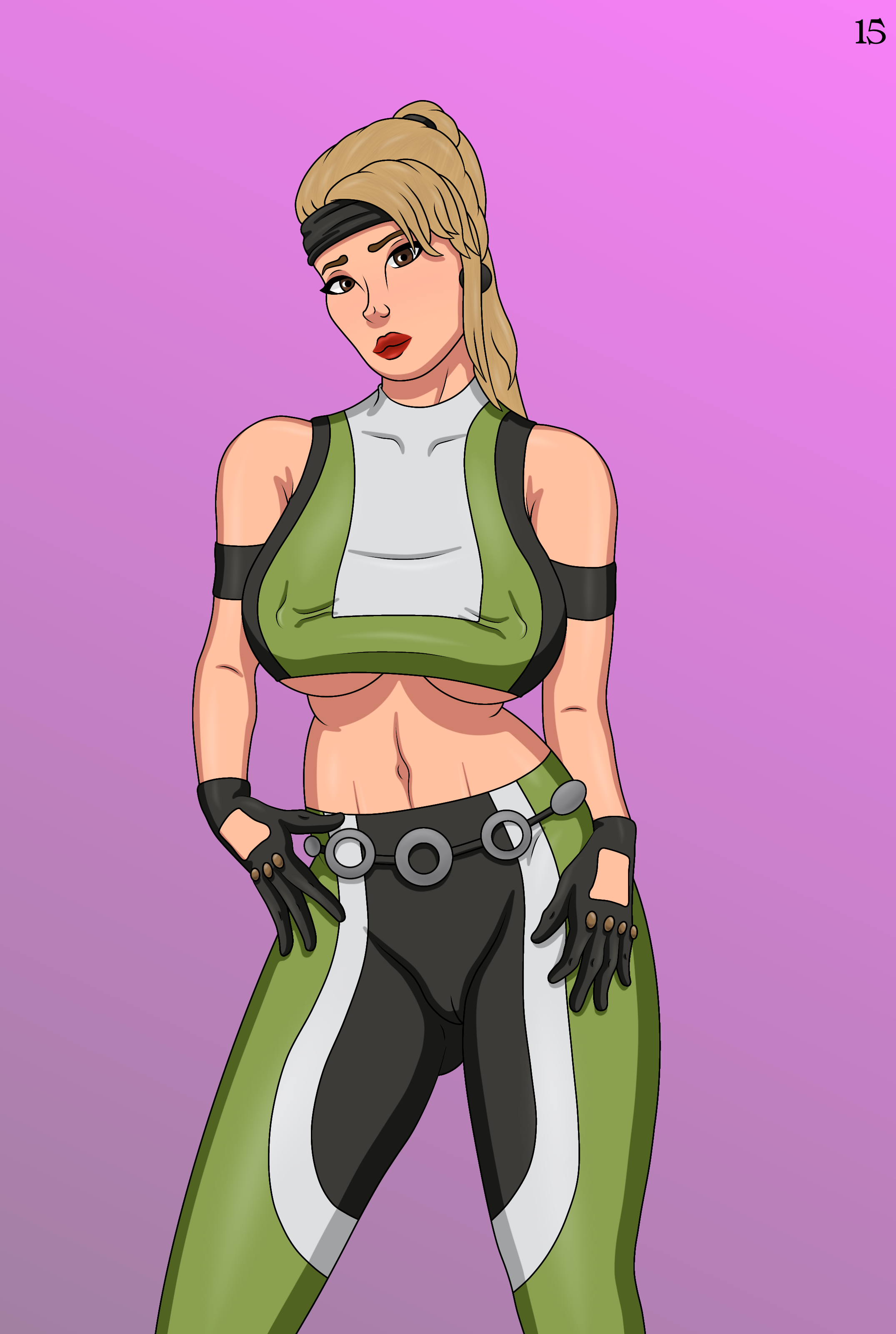 Sonya Blade (Mortal Kombat) Rule 34 Image
